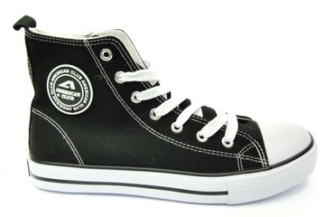 AMERICAN CLUB LH 01 trampki wysokie czarne r. 44