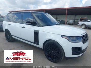 Land Rover Range Rover IV 2018 Land Rover Range Rover 2018r., 4x4, 5.0L 5.0 Benzyna 518KM