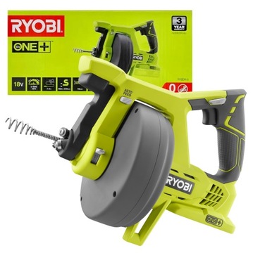 АККУМУЛЯТОРНАЯ ПЕРЕМЫЧКА КАНАЛИЗАЦИЯ СПИРАЛЬ R18DA-0 RYOBI