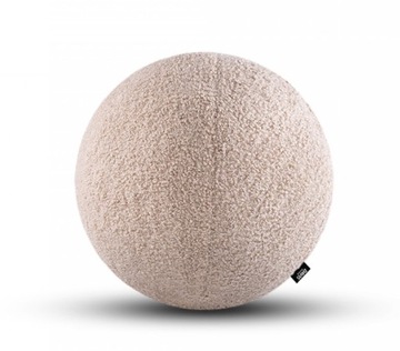 Poduszka ozdobna BALL kulka kula okrągła piłka ballen, tkania boucle fi.30