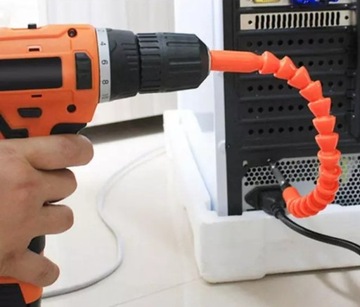 Гибкое удлинение для буровых битов отвертка