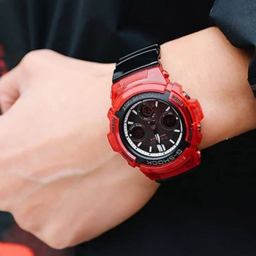 СПОРТИВНЫЕ ЧАСЫ G-SHOCK AWG-M100SRB-4A SOLAR DCF