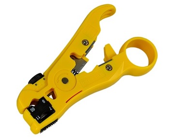 Ściągacz izolacji do kabli RG6 UTP STP HT-352