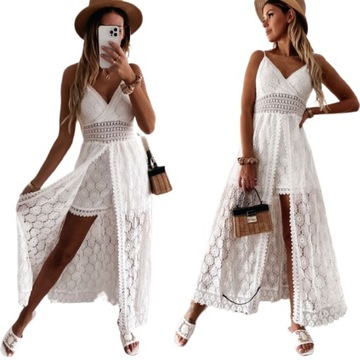 Sukienka ze spodenkami boho