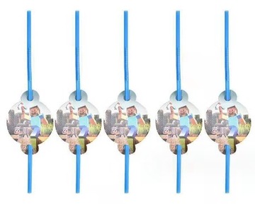 БОЛЬШОЙ НАБОР XXXL ШАРЫ MINECRAFT НА ДЕНЬ РОЖДЕНИЯ СТОЛОВЫЕ ТАРЕЛКИ СТОЛОВЫЕ ПРИБОРЫ ТРУБА