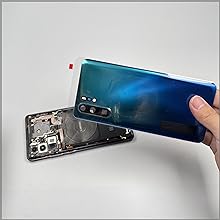 Крышка батарейного отсека Eonpam для Xiaomi Mi 10T / Mi 10T Pro, заднее стекло