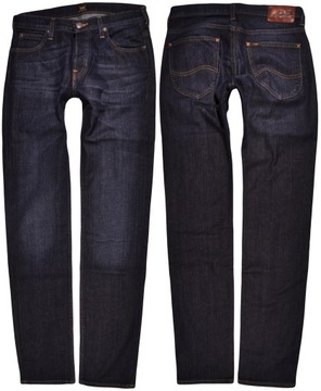 LEE spodnie SLIM low blue jeans POWELL _ W31 L34