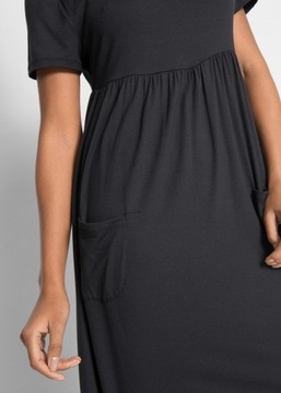 Bonprix 38 WNL CZARNA SUKIENKA MAXI