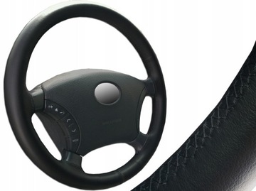 SKÓRZANY POKROWIEC 1K NA KIEROWNICE do Hyundai Sonata III (1998-2004)
