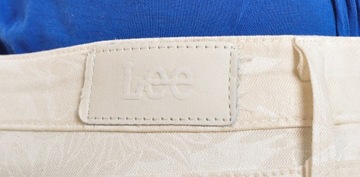 LEE spodnie ECRU skinny regular SCARLETT _ W28 L33