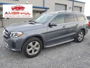 Mercedes GLS X166 2017 Mercedes-Benz GLS 2017, po gradobiciu, od ubezpieczalni 3.0 Benzyna 360KM