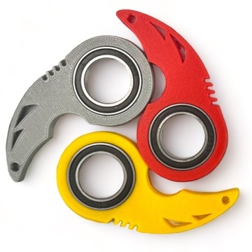 KEYRAMBIT PRO brelok do kluczy keyspinner WZORY karambit tiktok Kajawis