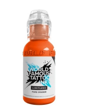 World Famous farba do tatuażu PURE ORANGE - 30ML
