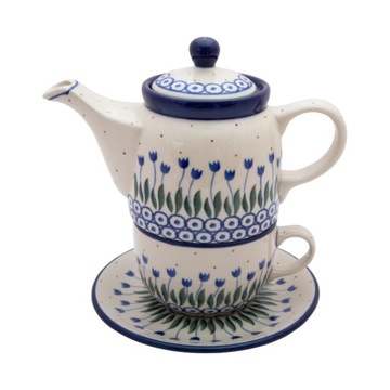 KOMPLET Czajnik 400 ml Filiżanka 200 ml Bolesławiec