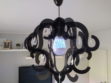 NOVEEN ŻARÓWKA LAMPA OWADOBÓJCZA NA KOMARY MUCHY PUŁAPKA NA OWADY ĆMY