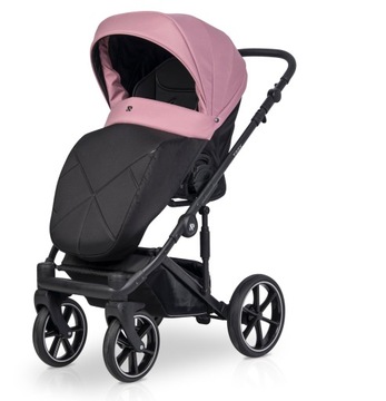 ПОЛЬСКАЯ МНОГОФУНКЦИОНАЛЬНАЯ КОЛЯСКА 2в1 Riko Trex Pink