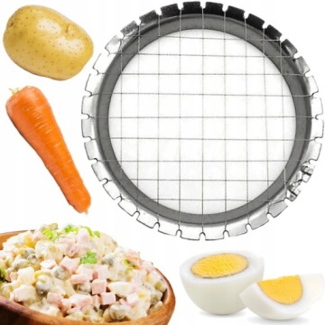 СИТЕЧКО ПРИСПОСОБЛЕНИЕ ДЛЯ НАРЕЗКИ ОВОЩЕЙ ПРИСПОСОБЛЕНИЕ ДЛЯ НАРЕЗКИ ЯИЧНОГО САЛАТА РАЗДЕЛОЧНЫЙ НОЖ #124