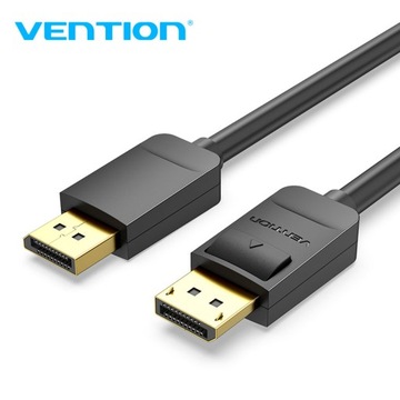VENTION DisplayPort DP 1.2 4K, 60 Гц, 21,6 Гбит/с, 1 м