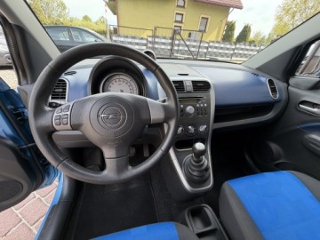 Opel Agila B 1.0 Twinport ecoFLEX 65KM 2008 Opel Agila 1WŁAŚCICIEL 08R ORYGINAŁ LAKIER 1.0Prosta Benzyna 164tyśkm KLIMA, zdjęcie 8