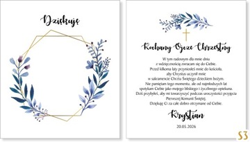 Спасибо крестным, бабушкам и дедушкам, причастие, крещение - магнит АНГЕЛ