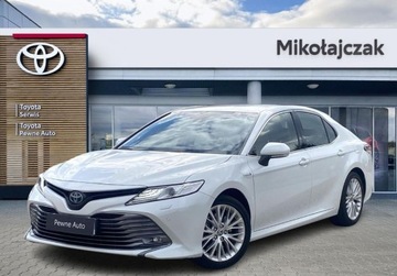 Toyota Camry IX Sedan 2.5 Hybrid Dynamic Force 218KM 2019 Toyota Camry 2.5 Hybrid Executive CVT Salon PL ASO Vat marza Toyota Le