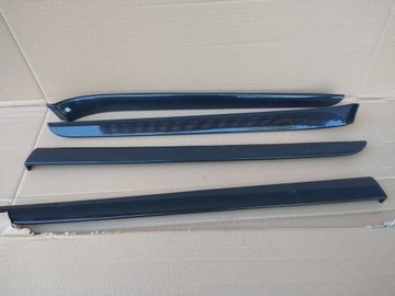 Dekory Listwy ozdobne SOUL na drzwi Audi A4 b6 B7 00-08 komplet 4 szt
