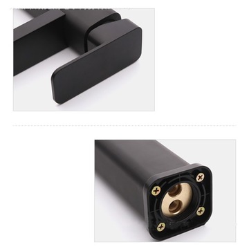 Смеситель для раковины STANDARD, ЧЕРНЫЙ CUBE LOW