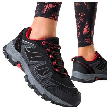 BUTY TREKKINGOWE DAMSKIE GÓRSKIE TURYSTYCZNE SPORTOWE SOFTSHELL LEKKIE r 39