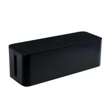 Pojemnik na Kable Organizer na Listwy Czarny DUŻY