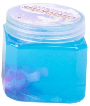 МАССА СЛИЗИ В БАНКЕ GLUTEK КРУГЛЫЕ УЗОРЫ ЕДИНОРОГА