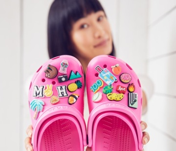 Булавка Crocs Jibbitz отправь это украшение для обуви