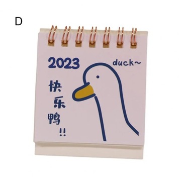 Desk Calendar Easy Store Standing Accurate Anti-rust Mini Desk Calendar