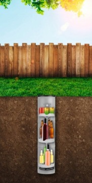 Садовый бар-холодильник ПРЕМИУМ САДОВЫЙ ХОЛОДИЛЬНИК