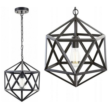 LAMPA SUFITOWA TUSCON BLACK