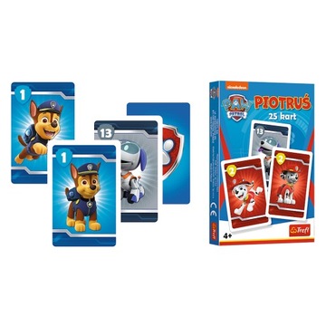 ИГРОВЫЕ КАРТОЧКИ ПИОТРУС ДЛЯ ДЕТЕЙ ЩЕНЯЧИЙ ПАТРУЛЬ ИЗ КУБИКОВ