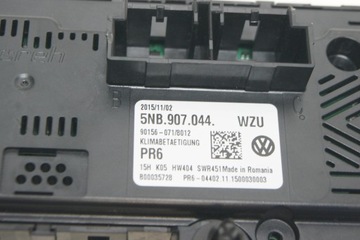 GD TIGUAN II PANEL KLIMATIZACE 5NB907044