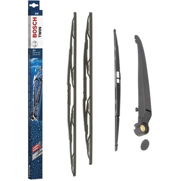 RAMIĘ PIÓRO WYCIERACZKI TYŁ PIÓRA PRZÓD BMW 5 E39