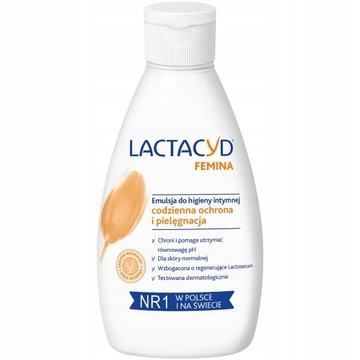 Lactacyd emulsja do higieny intymnej FEMINA zapas