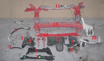 SKŘÍŇKA AKUMULÁTORU KRYT BLATNÍKU CITROEN C1