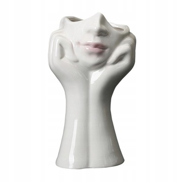 Modern Human Body Face Art Wazon i ceramika