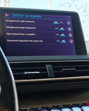 Peugeot 3008 II Crossover 2.0 BlueHDi 180KM 2017 Peugeot 3008 System StartStop Navi Czujniki Glosniki Focal Keyless Go, zdjęcie 15