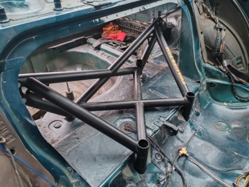 BMW E36 задняя стойка KJS DRIFT 1/4 MILI X-BRACE 6-точечный дрифт kjs