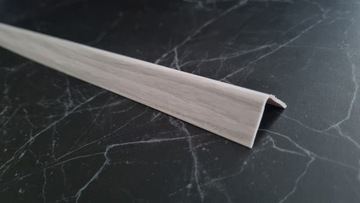 KĄTOWNIK PCV Osłona PVC NAROŻNIK 10x10mm JESION SZARY 200cm