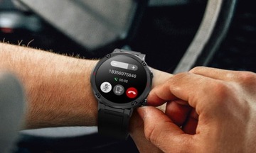 Smartwatch Zegarek Męski Rozmowy Polskie Menu Ciśnienie Kroki SMS 600 mAh