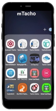 СЧИТЫВАТЕЛЬ КАРТ ТАХОГРАФА ДРАЙВЕРЫ USB-C ANDROID + ПРОГРАММНОЕ ОБЕСПЕЧЕНИЕ