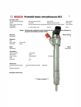 Комплект форсунок Bosch 0445110156 Mercedes 2.7 3.2