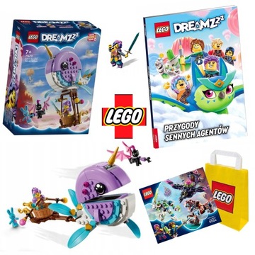 LEGO DREAMZzz 71472 Balon Izzie + KSIĄŻKA Przygody Sennych Agentów ZESTAW