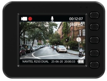 КАМЕРА Navitel R250 DUAL 2-КАМЕРНЫЙ видеорегистратор