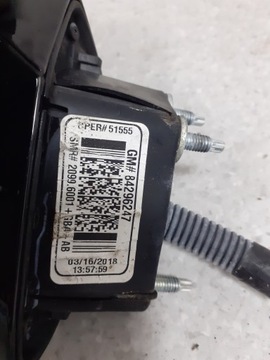 CHEVROLET CAMARO 201+ ZRCÁTKO LEVÉ PRAVÉ 3 PIN ORIGINÁLNÍ ČERNÉ GBA84296247
