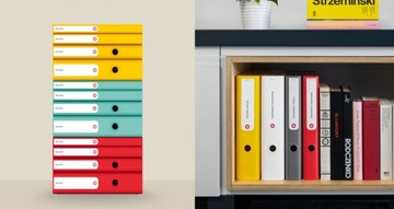 Бюджетная папка А4 ПЛАСТИКОВАЯ ЗАКРЫТАЯ 50мм moxom NEWBINDER BL